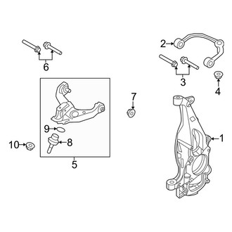 Ford OE - Front Suspension - Suspension Components