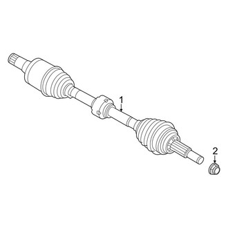 Ford OE - Front Suspension - Drive Axles