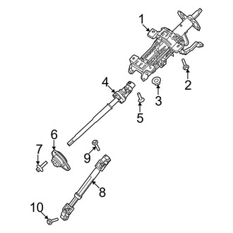 Ford OE - Steering Column Assembly (Manual Tilt/Slide)