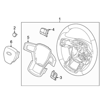 Ford OE - Steering Wheel & Trim (W/O Active Steering)