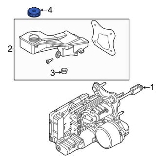 Ford OE - Brake Master Cylinder Reservoir Cap