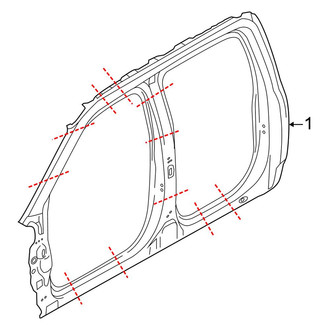 Ford OE - Cab - Aperture Panel