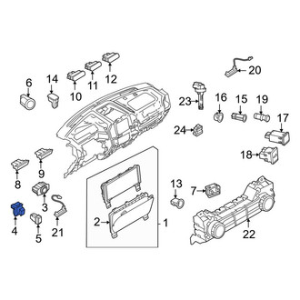 Ford OE - Electronic Parking Brake Control Switch