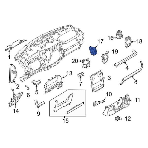 Dashboard Air Vent