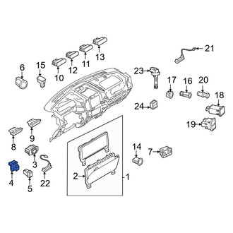 Ford OE - Electronic Parking Brake Control Switch