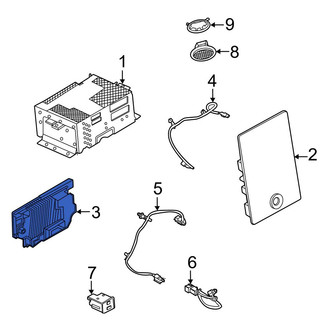 Ford OE - GPS Navigation Control Module