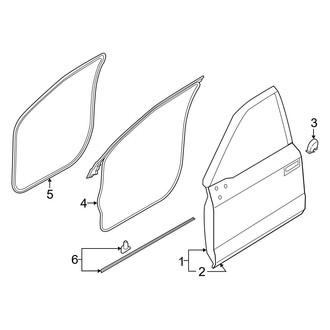 Ford OE - Front Door - Door & Components
