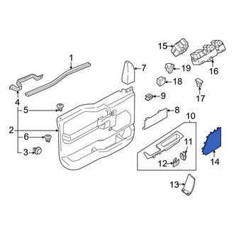 Ford OE - Speaker Cover