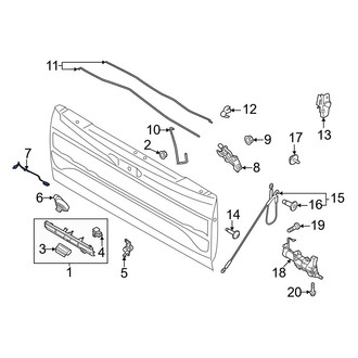 Ford OE - Park Assist Camera Connector