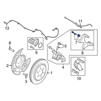 Ford OE - Rear Disc Brake Caliper Pin
