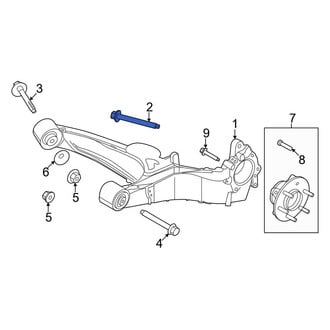 Ford OE - Rear Suspension Control Arm Bolt