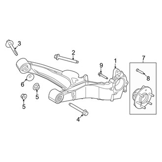Ford OE - Rear Suspension - Suspension Components