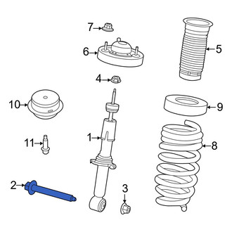 Ford OE - Rear Suspension Control Arm Bolt