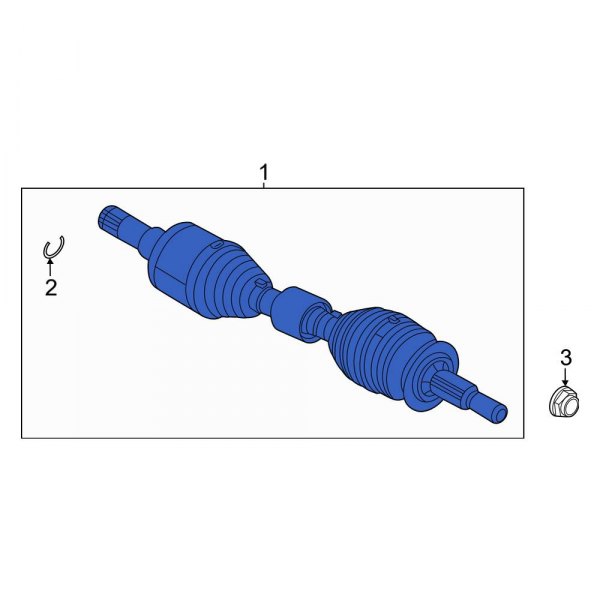 CV Axle Assembly