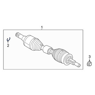 Ford OE - CV Axle Shaft C-Clip