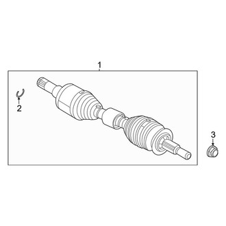 Ford OE - Rear Suspension - Drive Axles