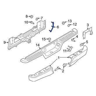 Ford OE - Rear Bumper Face Bar Mount