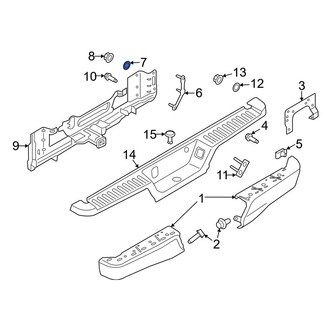 Ford OE - Bumper Face Bar Mount Washer