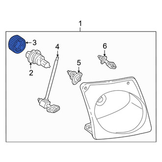 Ford OE - Headlight Bulb Clip