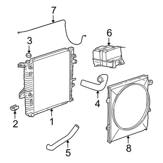 Ford OE - Cooling - Radiator & Components
