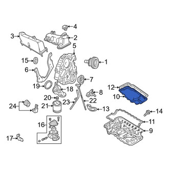 Ford OE - Upper Engine Oil Pan