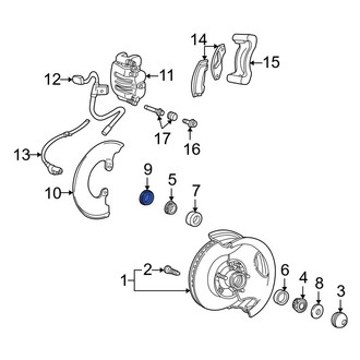 Ford OE - Front Wheel Seal