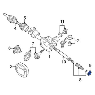 Ford OE - Left CV Axle Shaft Seal
