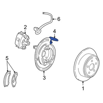 Ford OE - Rear Left Parking Brake Adjuster