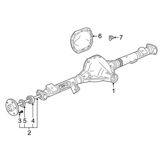Ford OE - Rear Wheel Lug Stud