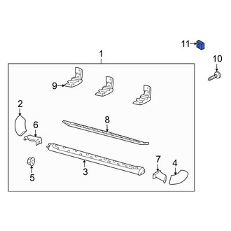 Ford OE - Running Board Nut