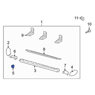 Ford OE - Running Board Nut