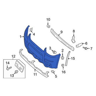 Ford OE - Front Bumper Cover