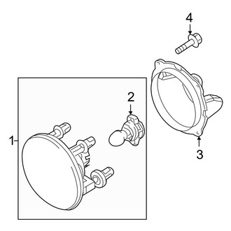 Ford OE - Front Lamps - Fog Lamps (Gas)