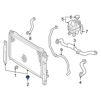 Ford OE - Lower Radiator Insulator