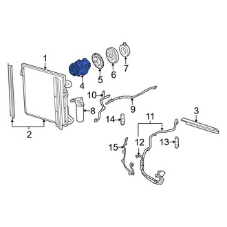 Ford OE - A/C Compressor
