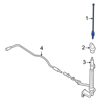 Ford OE - Radio Antenna Mast