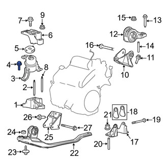 Ford OE - Engine Mount Bolt