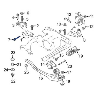 Ford OE - Automatic Transmission Mount Bolt
