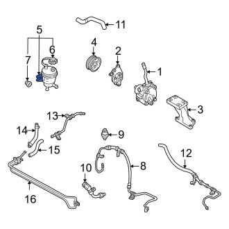 Ford Escape Power Steering Reservoirs | Caps, Dipsticks — CARiD.com