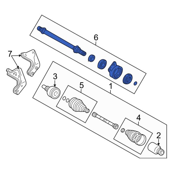 CV Intermediate Shaft