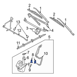 Ford OE - Windshield Washer Pump