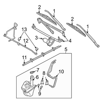 Ford OE - Windshield - Wiper & Washer Components