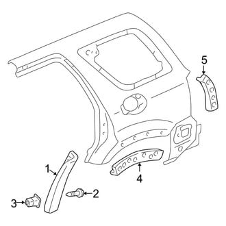 Ford OE - Quarter Panel - Exterior Trim