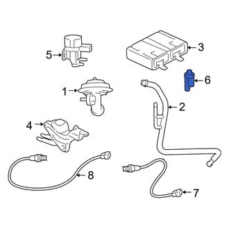 Ford OE - Exhaust Gas Recirculation (EGR) Pressure Sensor