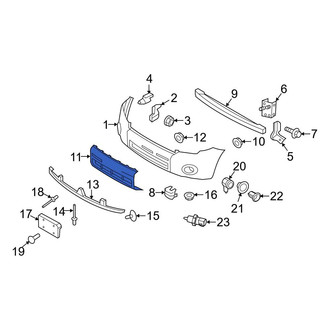 Ford OE - Front Bumper Trim