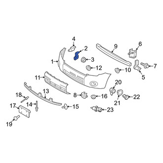 Ford OE - Front Left Bumper Cover Bracket