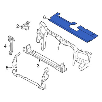 Ford OE - Front Radiator Support Access Cover