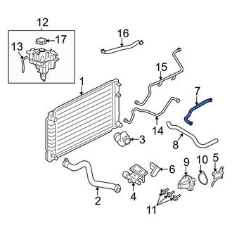 Ford OE - Engine Coolant Bypass Hose