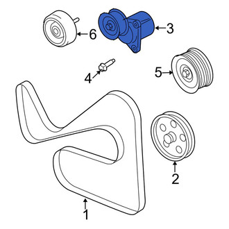 Ford OE - Accessory Drive Belt Tensioner Assembly