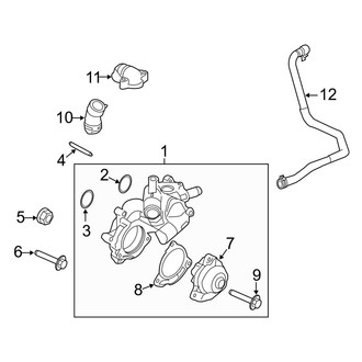 Ford OE - Cooling - Water Pump (Limited / XLT 3.0L)